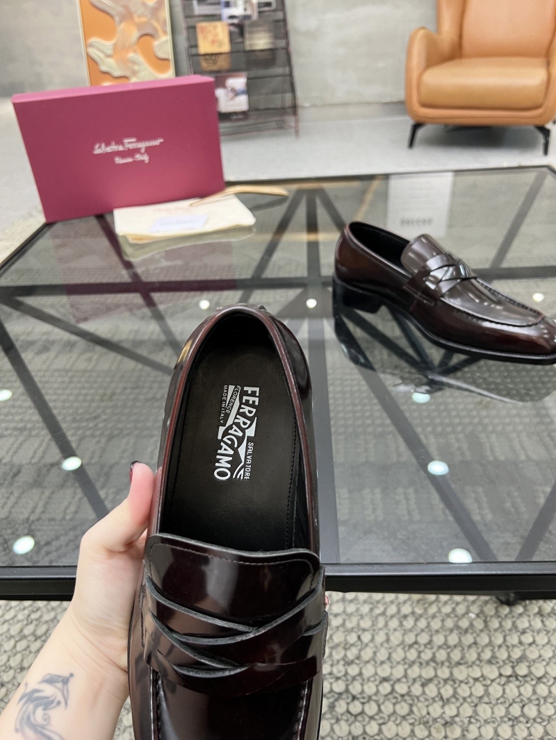 Ferragamo Leather Shoes